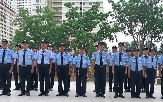 dịch vụ an ninh kết hợp con người & công nghệ